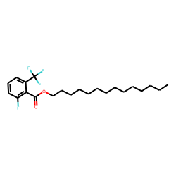 6-Fluoro-2-trifluoromethylbenzoic acid, tetradecyl ester