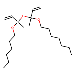 Silane, methylvinyl(heptyloxy)(methylvinylhexyloxysilyloxy)-