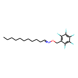 n-Undecanal, o-[(pentafluorophenyl)methyl]oxime