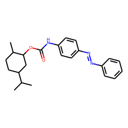 P-phenylazo carbanilic acid, menthyl ester