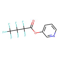 3-Hydroxypyridine, heptafluorobutyrate