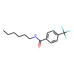 Benzamide, 4-(trifluoromethyl)-N-hexyl-