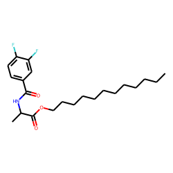 D-Alanine, N-(3,4-difluorobenzoyl)-, dodecyl ester