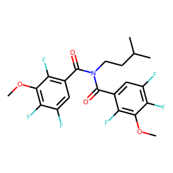 Benzamide, 2,4,5-trifluoro-3-methoxy-N-(2,4,5-trifluoro-3-methoxybenzoyl)-N-3-methylbutyl-
