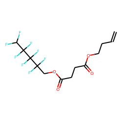 Succinic acid, 2,2,3,3,4,4,5,5-octafluoropentyl but-3-en-1-yl ester