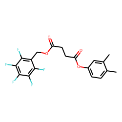 Succinic acid, 3,4-dimethylphenyl pentafluorobenzyl ester