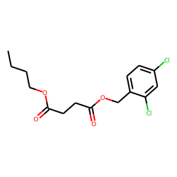 Succinic acid, butyl 2,4-dichlorobenzyl ester