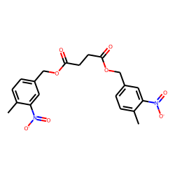 Succinic acid, di(4-methyl-3-nitrobenzyl) ester