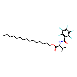L-Valine, N-pentafluorobenzoyl-, pentadecyl ester