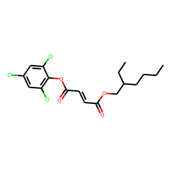 Fumaric acid, 2,4,6-trichlorophenyl 2-ethylhexyl ester