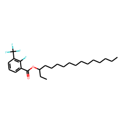 2-Fluoro-3-trifluoromethylbenzoic acid, 3-hexadecyl ester