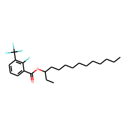 2-Fluoro-3-trifluoromethylbenzoic acid, 3-tetradecyl ester