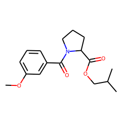 L-Proline, N-(3-methoxybenzoyl)-, isobutyl ester