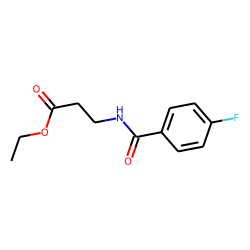 «beta»-Alanine, N-(4-fluorobenzoyl)-, ethyl ester