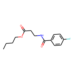 «beta»-Alanine, N-(4-fluorobenzoyl)-, butyl ester