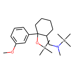 N-Desmethyl-cis-tramadol, N-trimethylsilyl-, trimethylsilyl ether