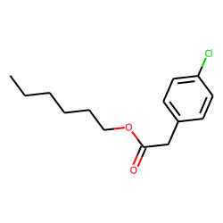 Phenylacetic acid, 4-chloro-, hexyl ester