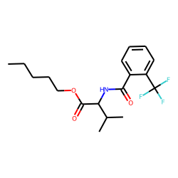 L-Valine, N-(2-trifluoromethylbenzoyl)-, pentyl ester