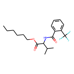 L-Valine, N-(2-trifluoromethylbenzoyl)-, hexyl ester