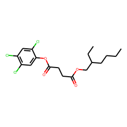 Succinic acid, 2-ethylhexyl 2,4,5-trichlorophenyl ester