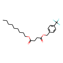 Succinic acid, nonyl 4-trifluoromethylbenzyl ester