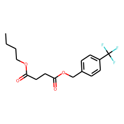 Succinic acid, butyl 4-trifluoromethylbenzyl ester