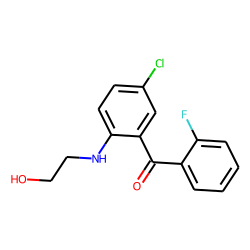 5-Chloro-2'-fluoro-2-hydroxyethyaminobenzophenone