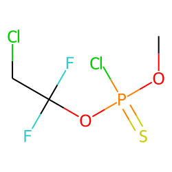 O-Methyl-O-(1,1-difluoro-2-chloroethyl)-phosphorothiochloridate