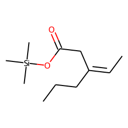 3-Pentenoic acid, 2-propyl, trimethylsilyl ester