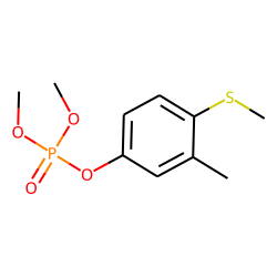 Phosphoric acid, dimethyl 3-methyl-4-(methylthio)phenyl ester