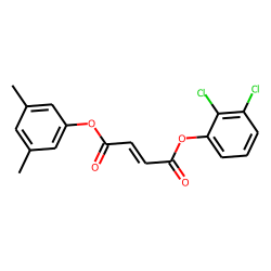 Fumaric acid, 3,5-dimethylphenyl 2,3-dichlorophenyl ester