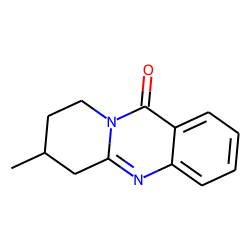 11H-Pyrido[2,1-b]quinazolin-11-one, 6,7,8,9-tetrahydro, 7-methyl