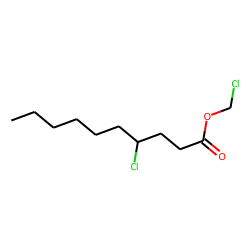 Chloromethyl 4-chlorodecanoate