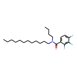 Benzamide, 2,3,4-trifluoro-N-butyl-N-dodecyl-