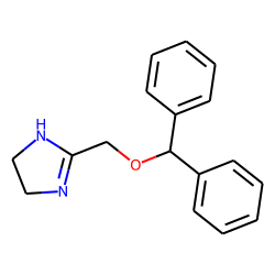 2-Imidazoline, 2-benzhydroxymethyl