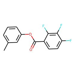 2,3,4-Trifluorobenzoic acid, 3-methylphenyl ester