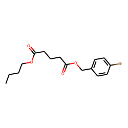 Glutaric acid, 4-bromobenzyl butyl ester