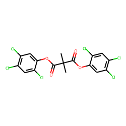 Dimethylmalonic acid, di(2,4,5-trichlorophenyl) ester