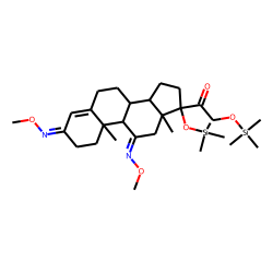 Cortisone, bis-MO-bis-TMS, syn