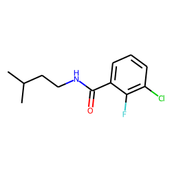 Benzamide, 3-chloro-2-fluoro-N-(3-methylbutyl)-