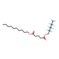Glutaric acid, decyl 2,2,3,3,4,4,5,5-octafluoropentyl ester