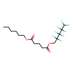 Glutaric acid, hexyl 2,2,3,3,4,4,5,5-octafluoropentyl ester