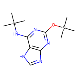Purine, 6-amino-2-hydroxy, TMS