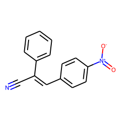 Nitrobenzene, 4-(2-cyano-2-phenylethenyl)
