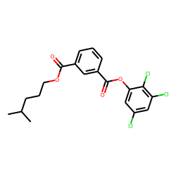 Isophthalic acid, isohexyl 2,3,5-trichlorophenyl ester