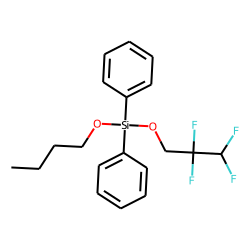 Silane, diphenylbutoxy(2,2,3,3-tetrafluoropropoxy)-