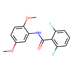 Benzamide, N-(2,5-dimethoxyphenyl)-2,6-difluoro-