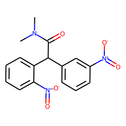 N,N-Dimethyl-2-(2-nitro-phenyl)-2-(3-nitro-phenyl)-acetamide