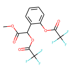 o-Hydroxymandelic acid, TFA-ME