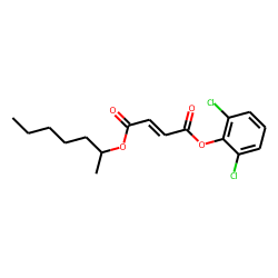 Fumaric acid, 2,6-dichlorophenyl hept-2-yl ester